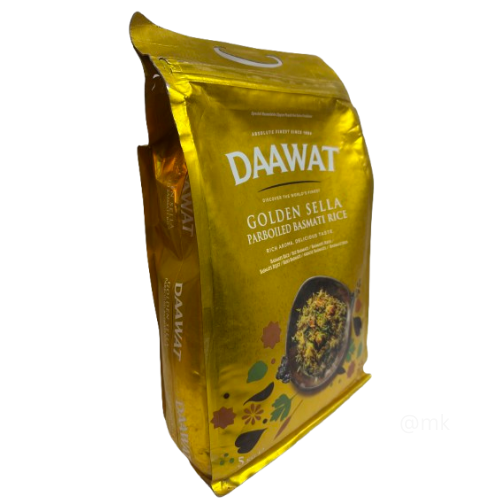 Riz Basmati DAAWAT Golden Sella – 5 kg