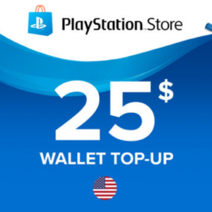 carte psn 25$