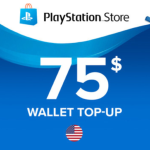 Carte psn 75$